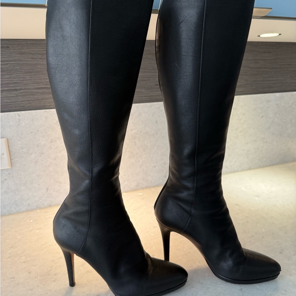 Jimmy Choo Black Heeled Boots